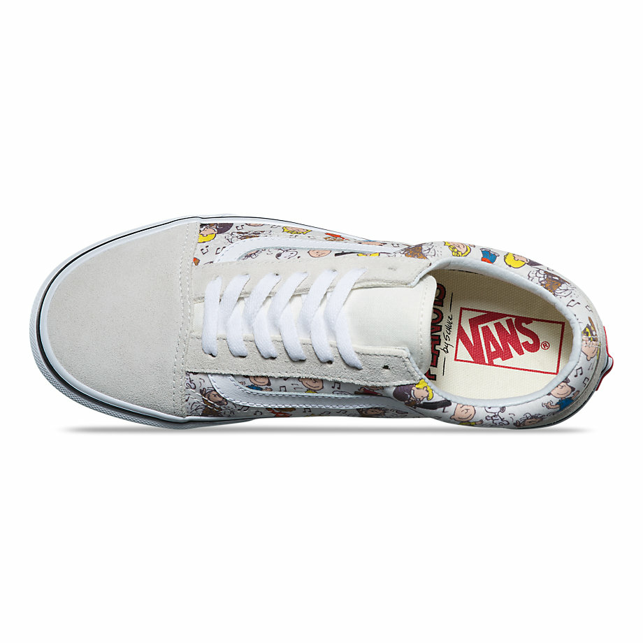 VANS Việt Nam - VANS x PEANUTS OLD SKOOL MULTI/TRUE WHITE VN0A38G1QVW