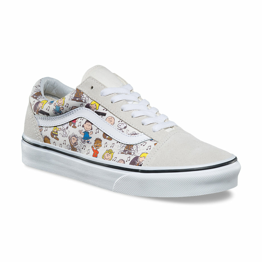 VANS Việt Nam - VANS x PEANUTS OLD SKOOL MULTI/TRUE WHITE VN0A38G1QVW