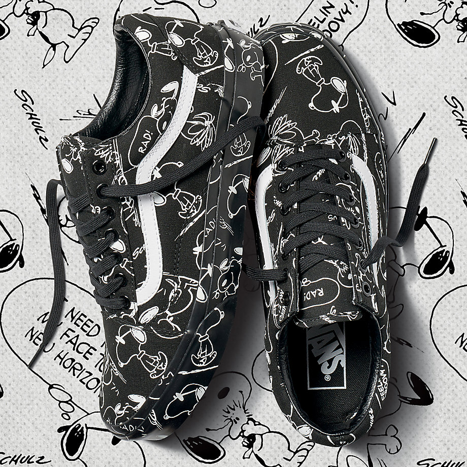 VANS Việt Nam - VANS x PEANUTS OLD SKOOL SNOOPY/BLACK VN0A38G1QOG