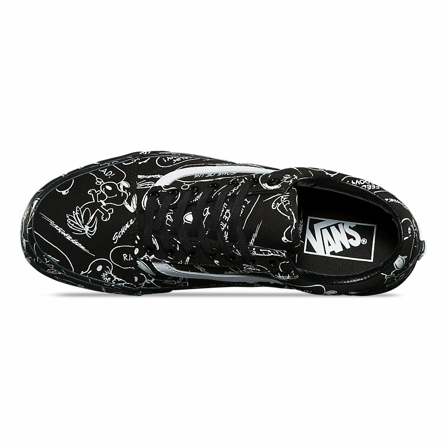 VANS Việt Nam - VANS x PEANUTS OLD SKOOL SNOOPY/BLACK VN0A38G1QOG