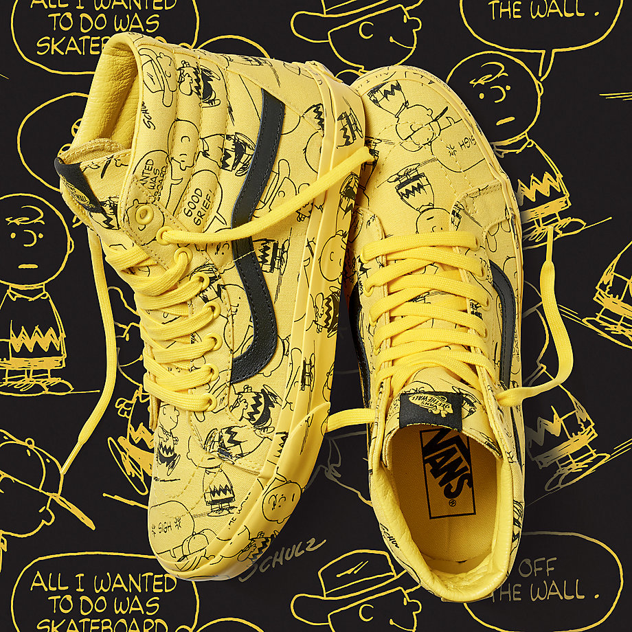 VANS Việt Nam - VANS X PEANUTS SK8-HI CHARLIE BROWN/MAIZE VN0A2XSBQX4