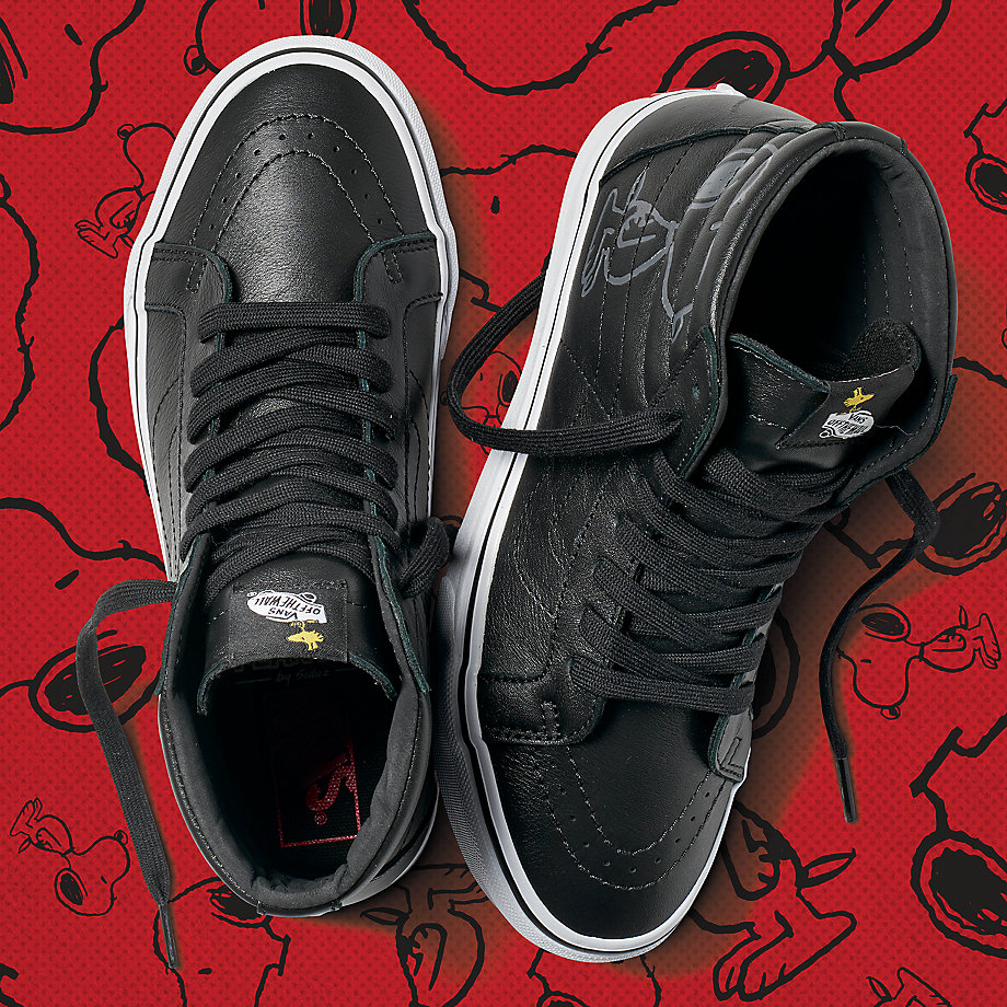 VANS Việt Nam - VANS X PEANUTS SK8-HI REISSUE SNOOPY BLACK VN0A2XSBQX5