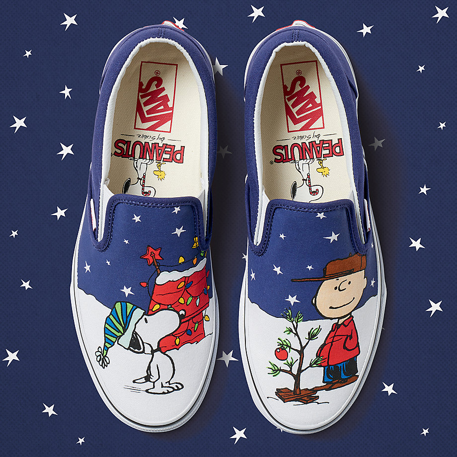 VANS Việt Nam - VANS x PEANUTS SLIP-ON CHARLIE/TREE VN0A38F7QQF