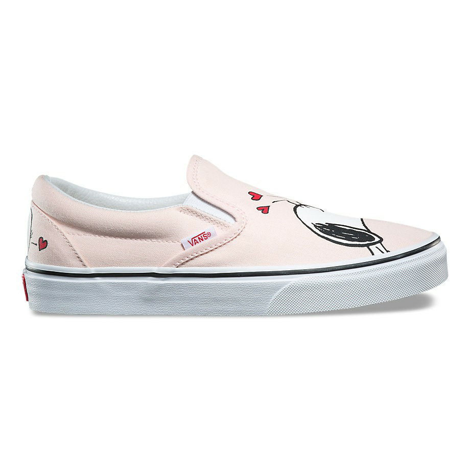VANS Việt Nam - VANS x PEANUTS SLIP-ON SMACK/PINK - VN0A38F7OQV