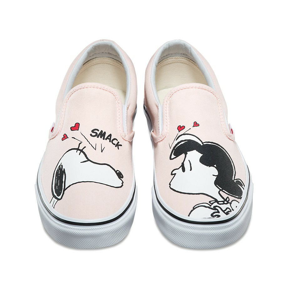 VANS Việt Nam - VANS x PEANUTS SLIP-ON SMACK/PINK - VN0A38F7OQV