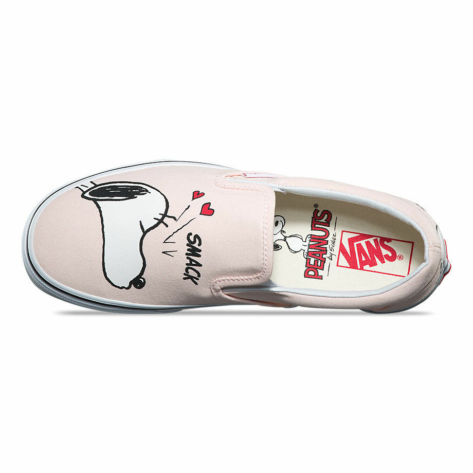 VANS Việt Nam - VANS x PEANUTS SLIP-ON SMACK/PINK - VN0A38F7OQV
