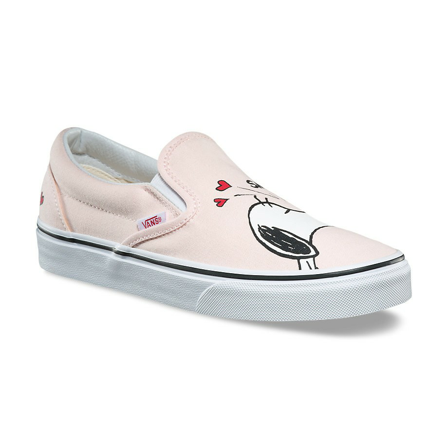 VANS Việt Nam - VANS x PEANUTS SLIP-ON SMACK/PINK - VN0A38F7OQV