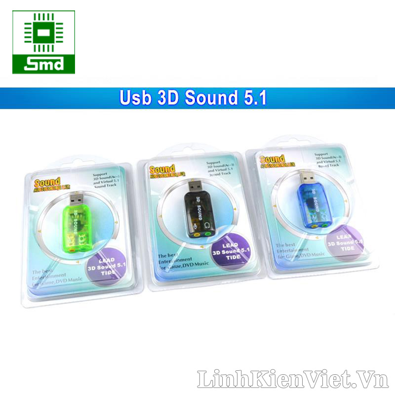 lead 3d sound 5.1 tide usb software