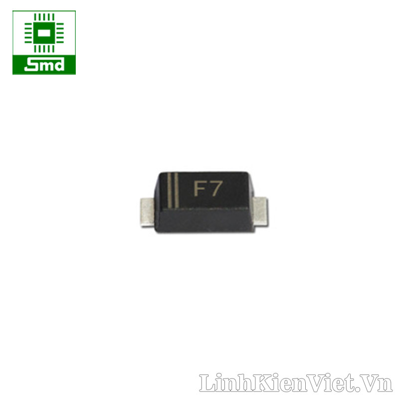 FR107 F7 FAST RECOVERY DIODE 1A 800V SOD123F Linh kiện điện tử SMD