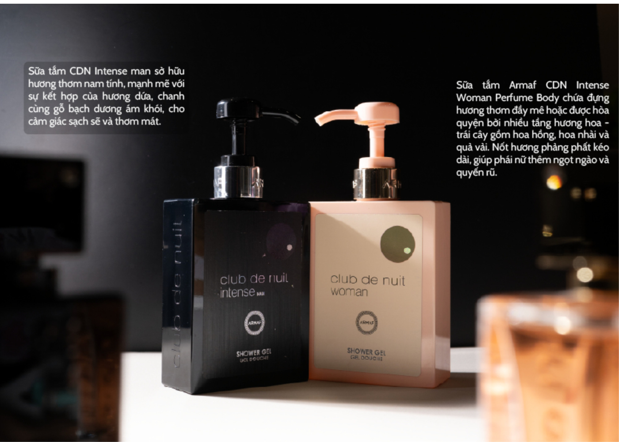 Sữa Tắm Nước Hoa Dành Cho Nam Và Nữ Armaf Club De Nuit Intense Shower Gel 360ml
