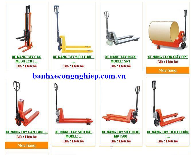 Xe nâng tay thấp- dòng xe phổ biến nhất