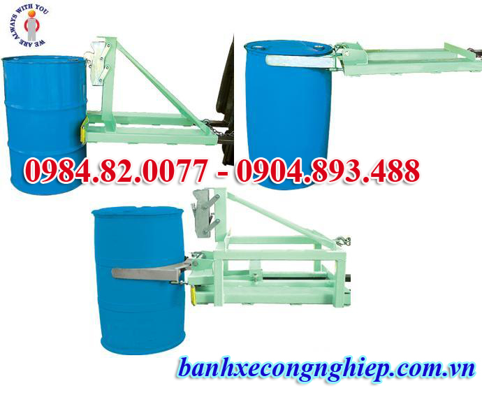 Hướng dẫn sử dụng bộ kẹp phuy cho xe nâng