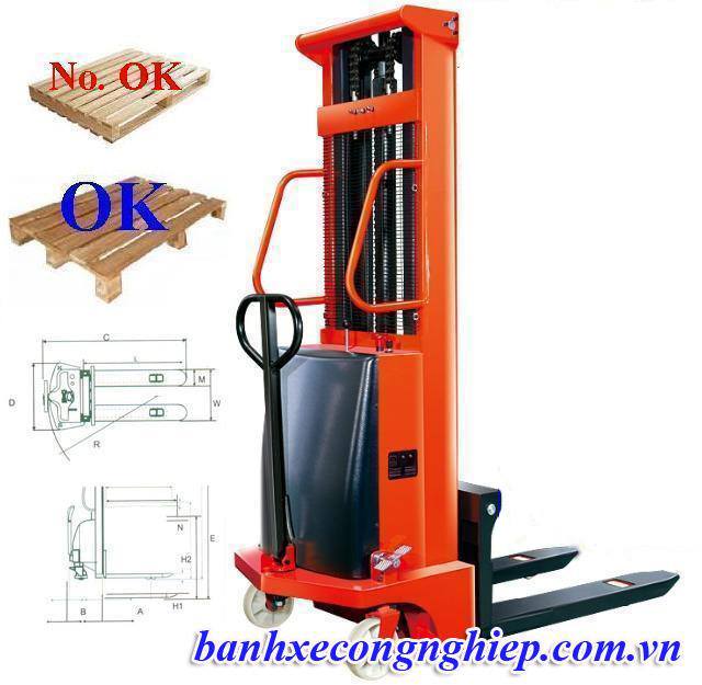 Hướng dẫn bảo dưỡng, bảo trì định kỳ cho XE NÂNG BÁN TỰ ĐỘNG