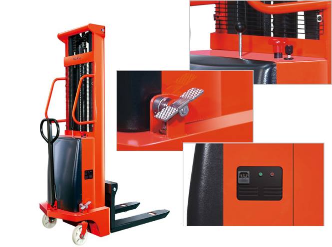 Xe nâng bán tự động nào tốt nhất
