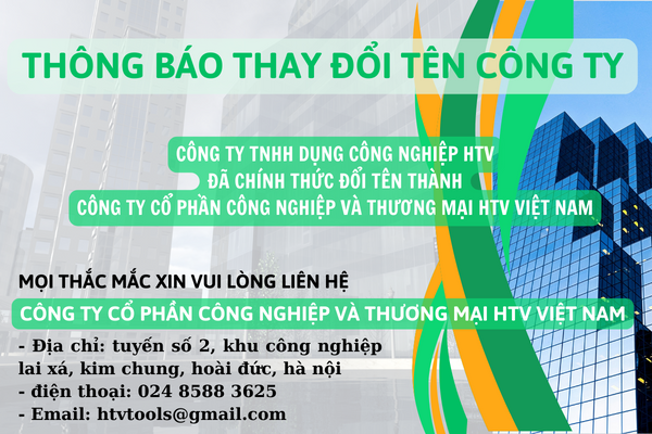 THÔNG BÁO THAY ĐỔI TÊN CÔNG TY