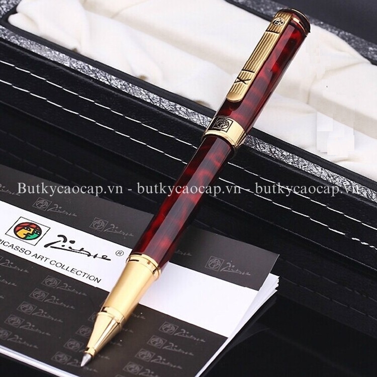 Bút dạ bi cao cấp Picasso màu đỏ
