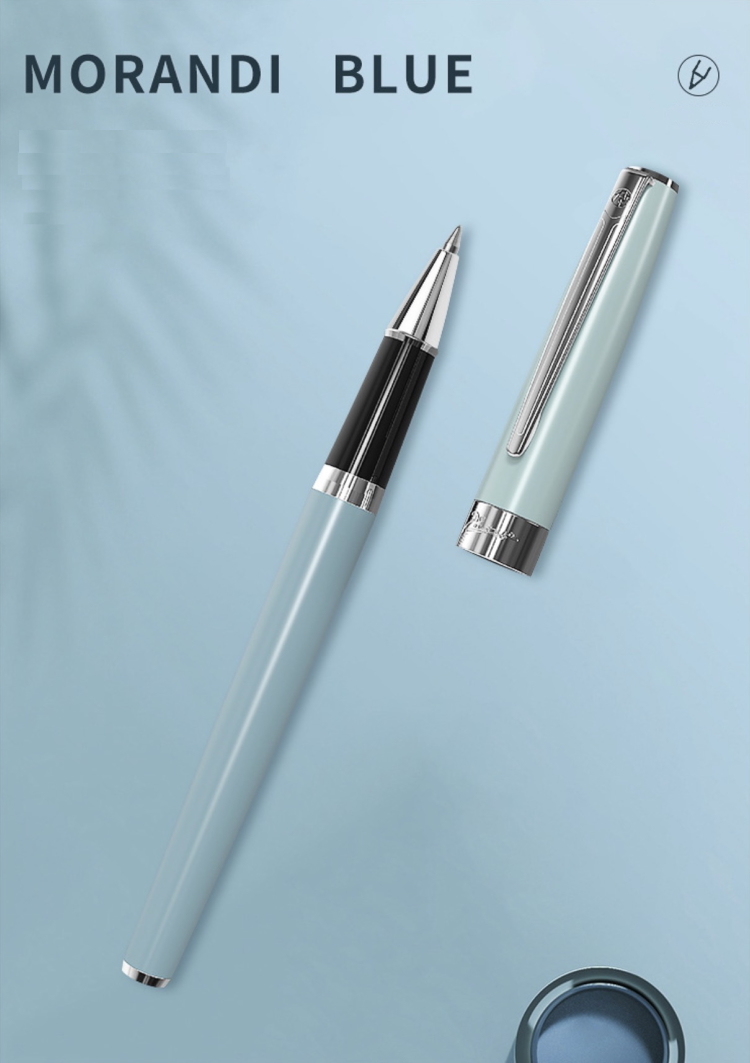 Bút dạ bi Picasso 717 Morandi màu xanh
