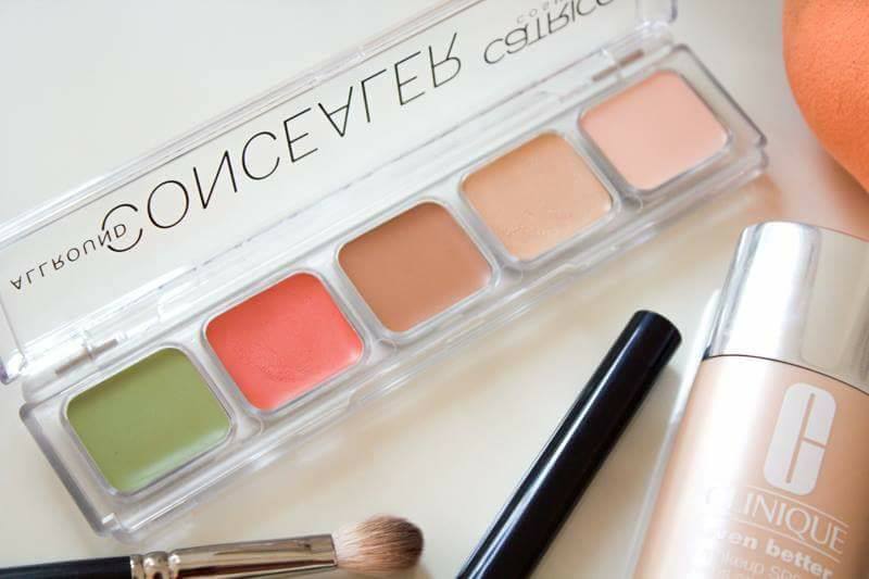 Kết quả hình ảnh cho Kem che khuyết Äiá»m 5 ô Catrice allround concealer 6g