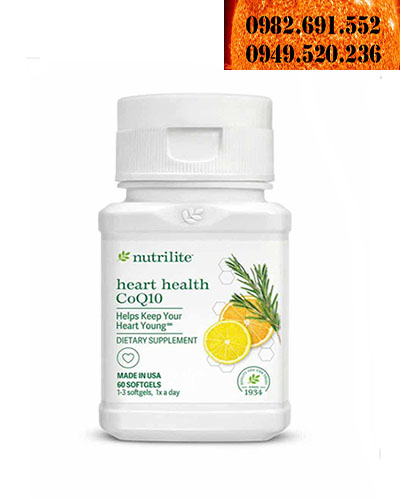 Thực phẩm chức năng viên nang mềm Nutrilite Coenzyme Q10 Complex
