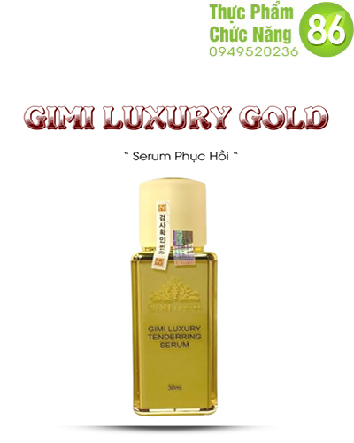 Kem Dưỡng Phục Hồi Ban Ngày Tendering Serum Gimi Luxury Gold Hàn Quốc 30ml