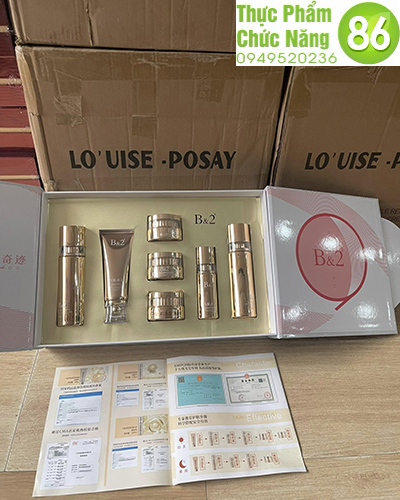 Bộ Mỹ Phẩm B&2 Tuyệt chiêu căng bóng da trắng da, Trị dứt điểm nám, tàn nhang đồi mồi, Lỗ chân lông to