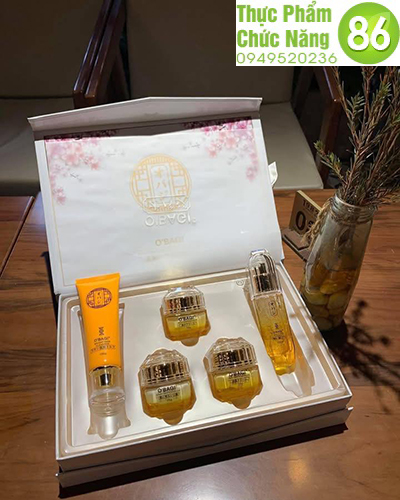 Bộ Kem Dưỡng Trắng Da Trị Nám Tàn Nhang O'Bagi 5in1 Nhật Bản