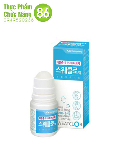 [Nội Địa Hàn] Lăn Khử Mùi Kwangdong Sweatclor 30ml