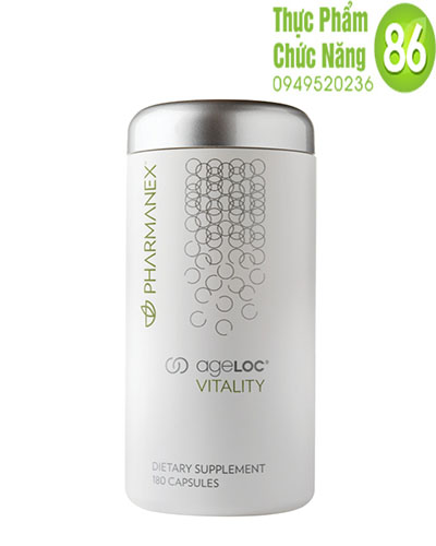 Ageloc Vitality Nuskin - Chống lão hóa, tăng cường sinh lực, giảm stress