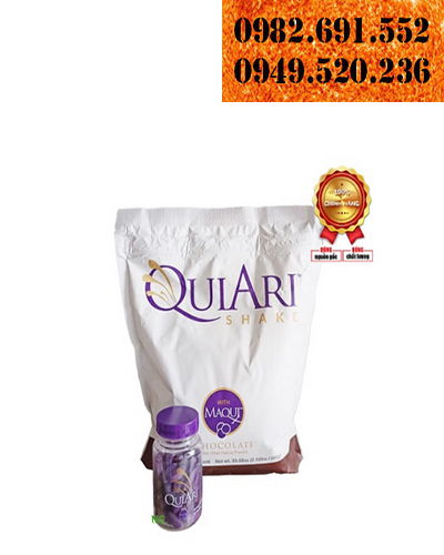 Bộ 2 Sản Phẩm Quiari Shake Socola Và Energy Viên - Giảm Cân An Toàn Lành Mạnh