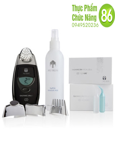 Bộ sản phẩm máy Massage mặt ageLOC Galvanic Spa Pack của Nuskin