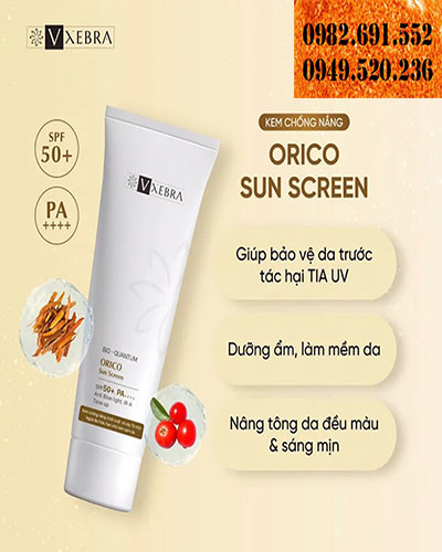 Kem chống nắng Orico Sun Screen Vinalink