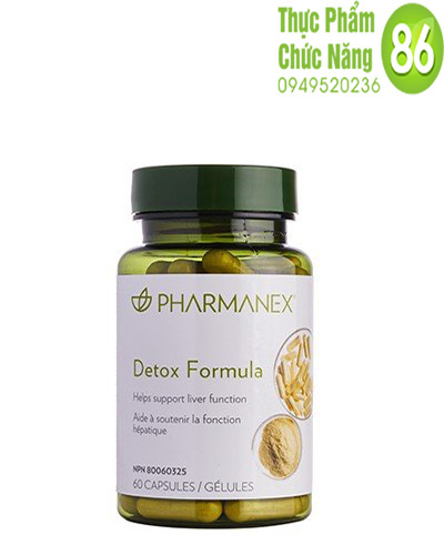 Thực phẩm chức năng Detox Formula Nuskin - Giúp thải độc gan cho cơ thể