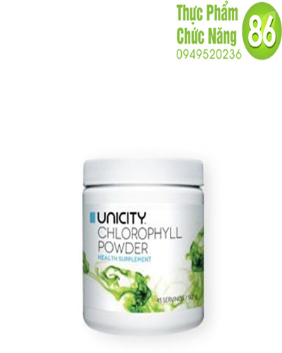 Bột diệp lục - Super Chlorophyll unicity thanh lọc cơ thể toàn diện