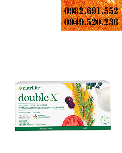 Nutrilite Double X Amway - Bổ sung Vitamin và khoáng chất