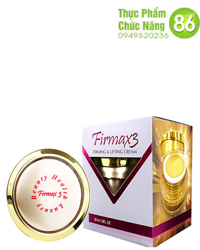 Kem dưỡng Firmax3 làm trẻ đẹp làn da, tăng cường sức khỏe, là kem thần kỳ