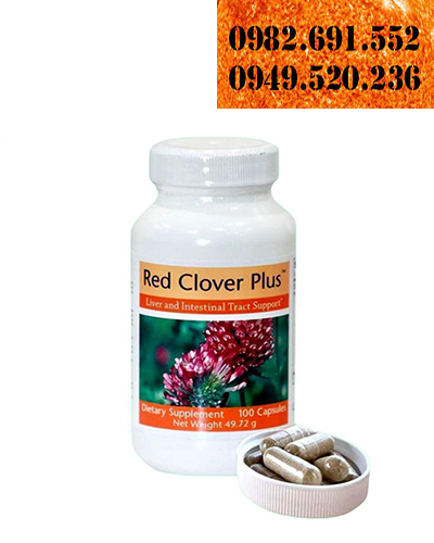 Viên Uống Unicity Red clover plus - hỗ trợ cho Gan khỏe mạnh