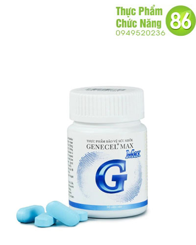Genecel Max của Vinalink Group – Hỗ trợ tăng cường sức đề kháng của cơ thể, hỗ trợ chống oxy hóa, hỗ trợ hạn chế lão hóa.