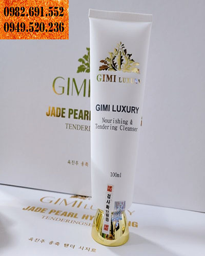 Sữa rửa mặt GiMi Gold - Trắng Da, Trị Nám Tàn Nhang