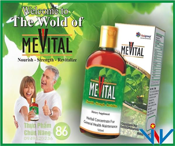 Mevital - Thức uống dinh dưỡng từ thiên nhiên