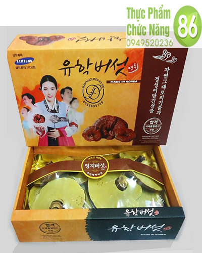 Mới Nấm linh Chi Vàng - Hàn Quốc (1kg)