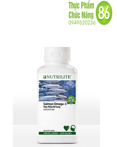 Thực phẩm bổ sung Nutrilite Salmon Omega - 3 Amway chính hãng giá rẻ