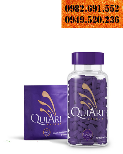 Viên Uống Đốt Mỡ Thừa Quiari Energy - Giảm Cân An Toàn Hiệu Quả 60 Viên