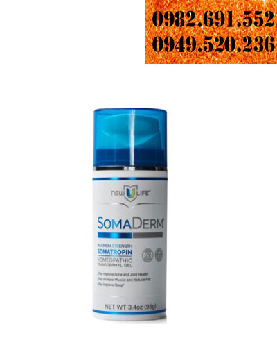 Gel Somaderm New life - Hỗ trợ sản sinh Hormone tự nhiên trong cơ thể