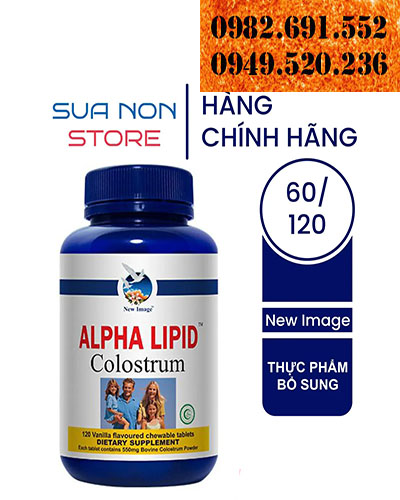 Viên sữa non Alpha Lipid Colostrum Bổ Sung Kháng Thể Tự Nhiên