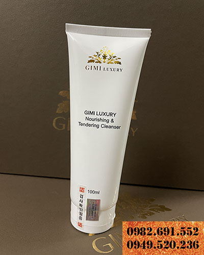 Sữa rửa mặt GiMi Luxury 100ml - Sạch sâu, dưỡng trắng da