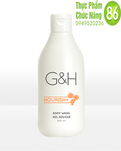 Sữa Tắm dưỡng ẩm G&H Nourish+(400ml) amway chính hãng giá rẻ
