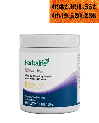 Niteworks Herbalife - Hỗ trợ cải thiện chức năng tim mạch 150g
