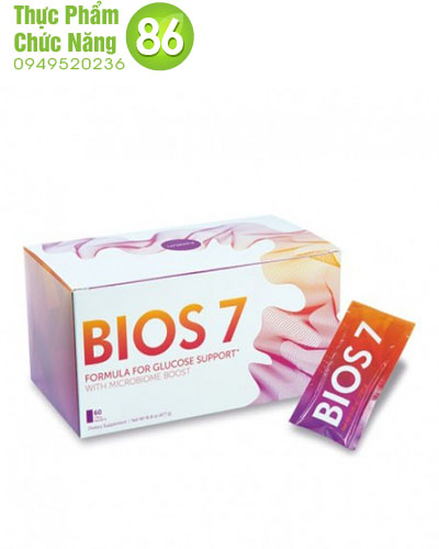 Thức Uống Bios 7 Unicity -  Cân bằng hệ vi sinh đường ruột, giảm Cân và cân bằng đường huyết ổn định