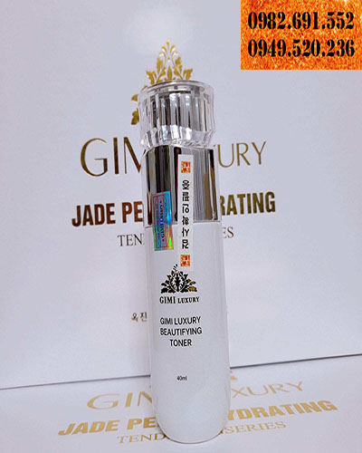 Toner Gimi Luxury Cấp Ẩm, Dưỡng Trắng Da ( 40ml) - Giúp Se Khít Lỗ Chân Lông Mới Nhất 2025