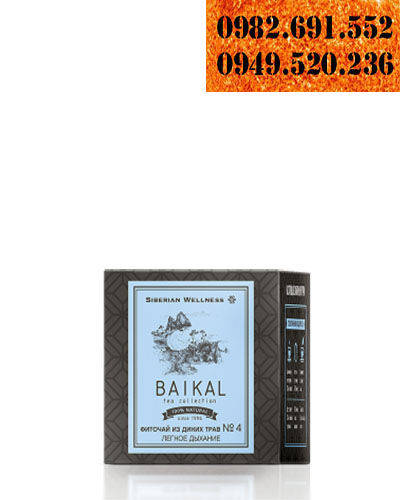 Trà thảo mộc hỗ trợ giảm nguy cơ mắc cảm cúm - Siberian Wellness - Baikal tea collection. Herbal tea №4